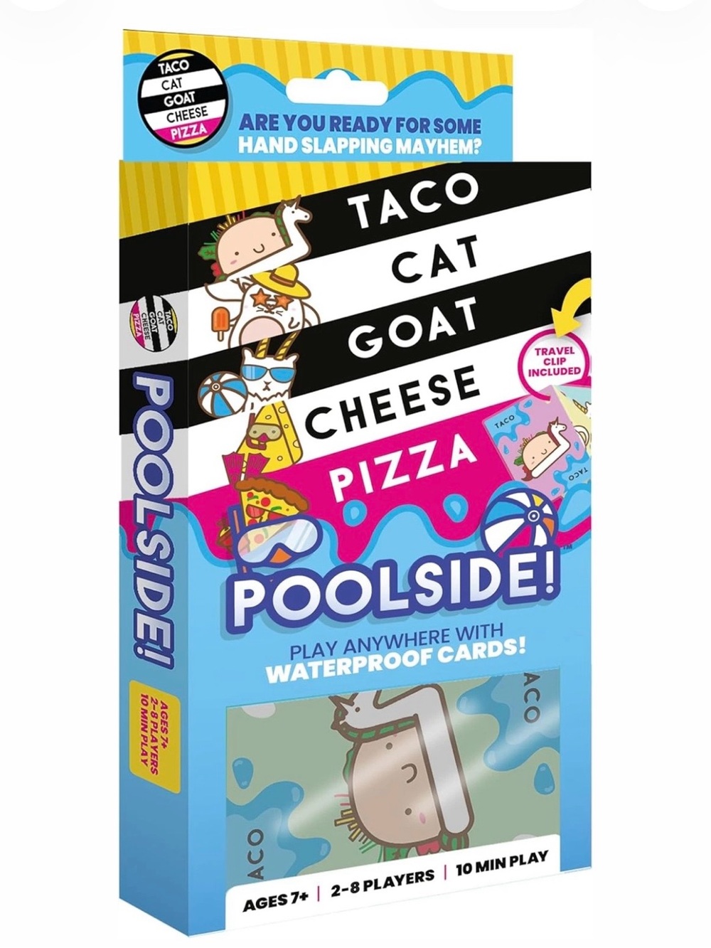 New! Taco Cat Goat Cheese Pizza Poolside Card Game